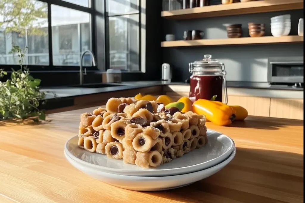 A bowl of gluten-free Cheerios with fresh fruits.