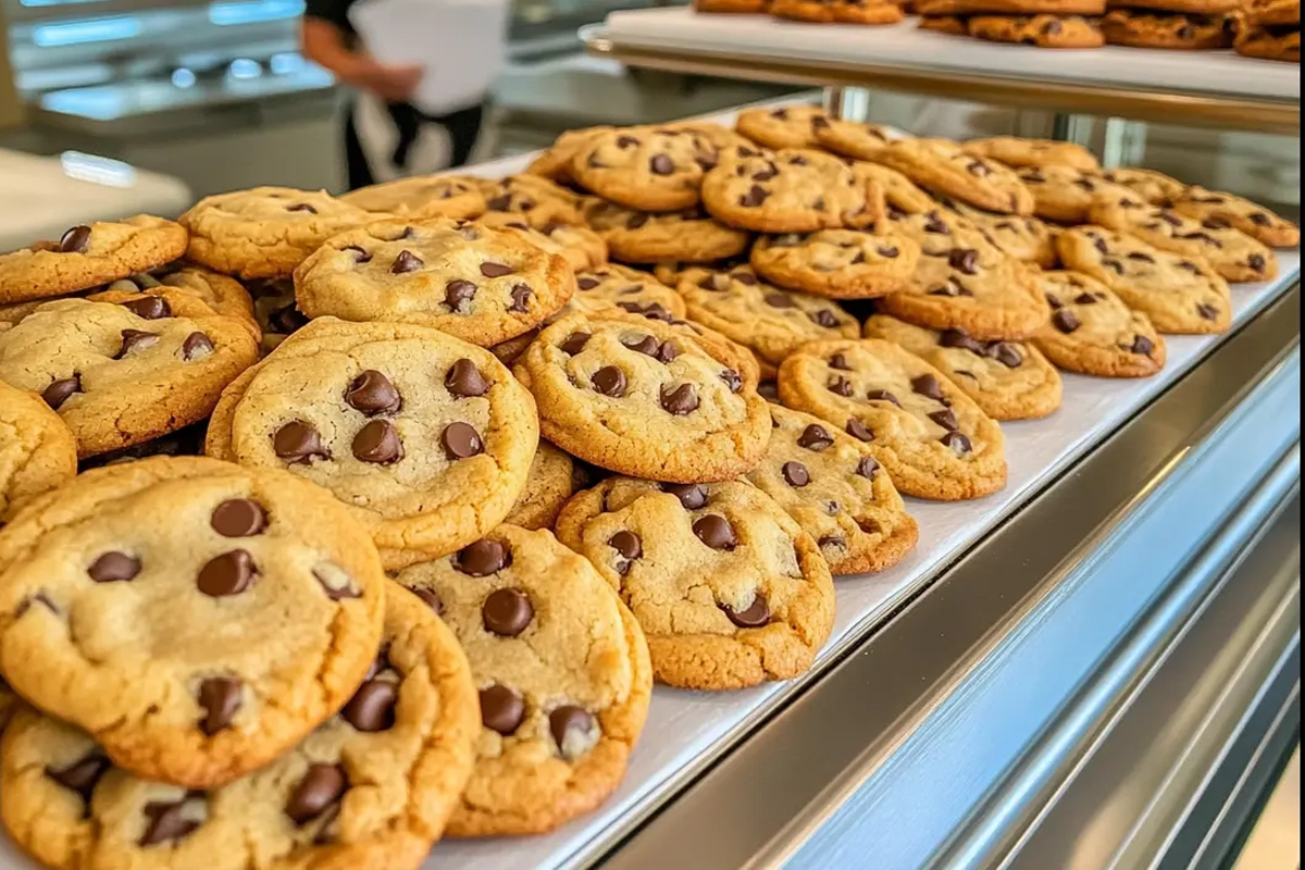 Disney’s Grand Floridian Chocolate Chip Cookies fresh on a plate