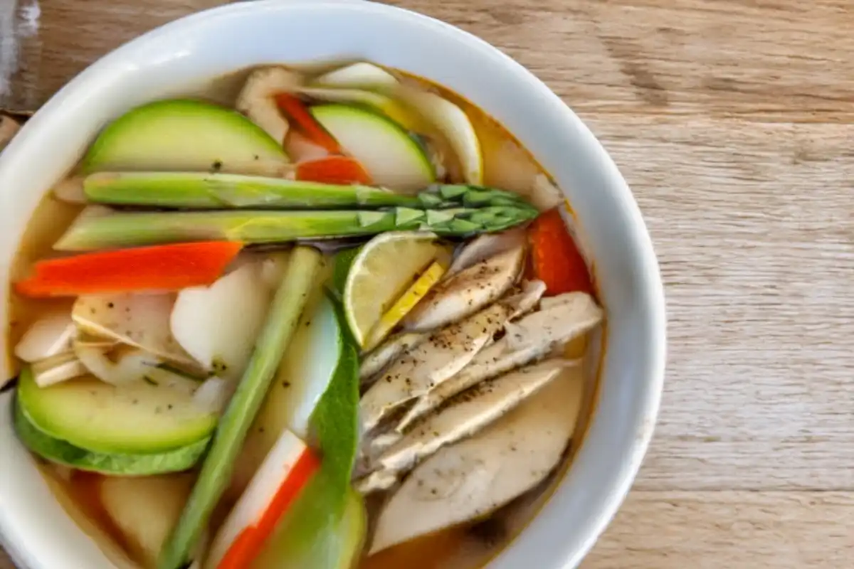 Is eating caldo de pollo healthy?