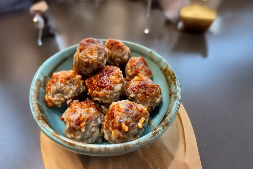 Why are my sausage balls so dry?