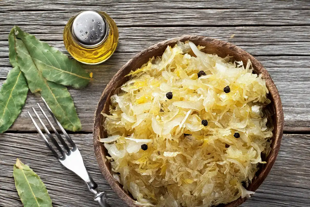 What can be added to sauerkraut to make it taste better?