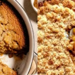Apple Cobbler and Apple Crumble