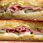 grilled ham and cheese melt