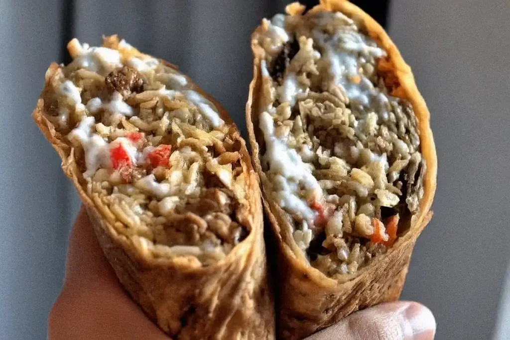 Beefy Crunch Baja Burrito
